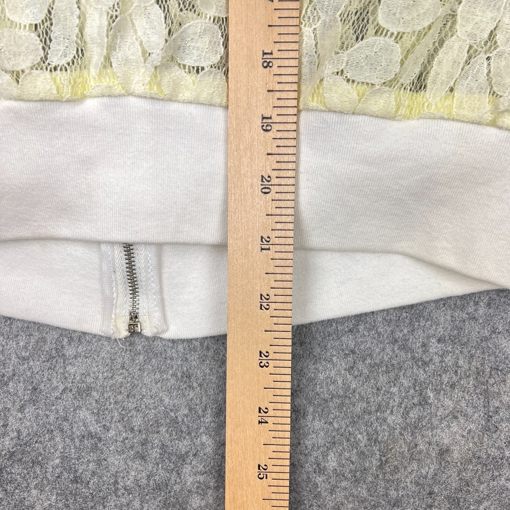 Disney Jacket Juniors Girls Medium Cream Lace Beauty and‎ the Beast Full Zip - Picture 8 of 10